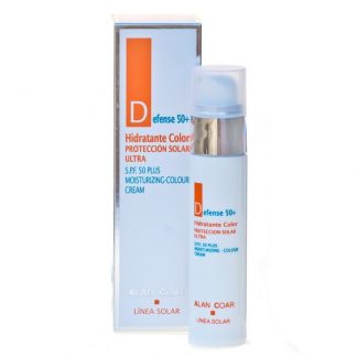 Defense SPF 50+ Hidratante Color Protección Solar Ultra de Alan Coar